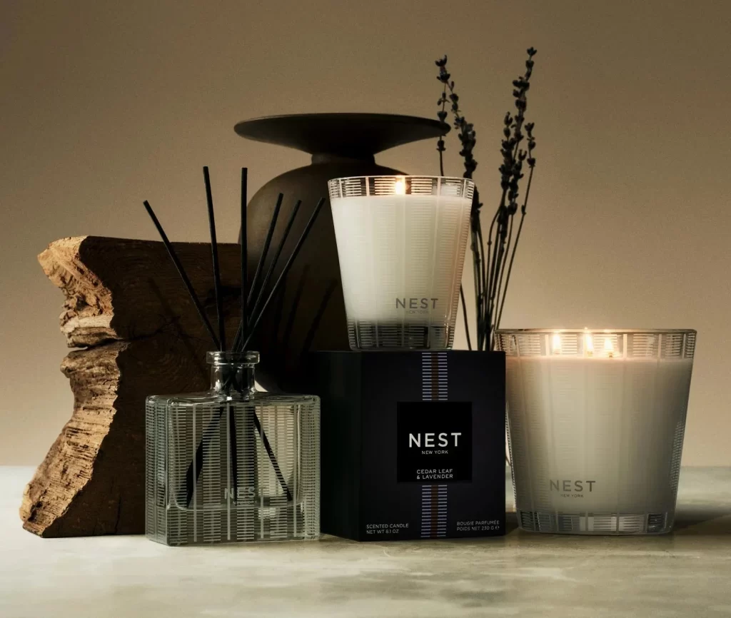Nest New York Cedar Leaf Lavender Liquid Diffuser Packaging