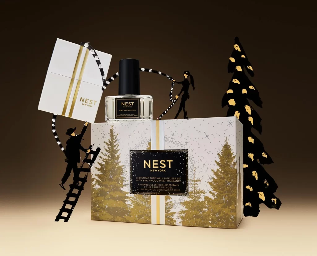 Nest New York Christmas Tree Diffuser Packaging