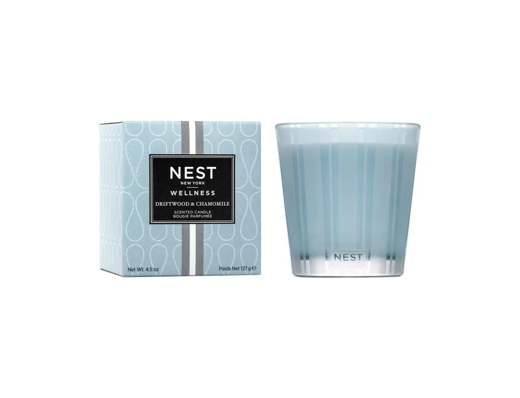 Nest New York Driftwood Chamomile Petite Candle Packaging
