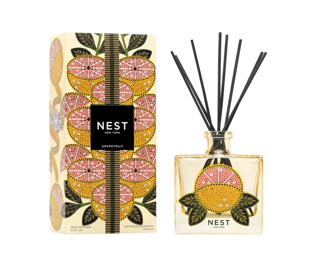 Nest New York Grapefruit Decorative Diffuser Packaging
