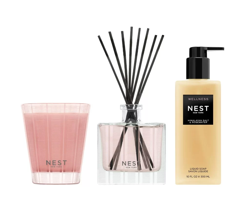 Nest New York Himalayan Salt Rosewater Essentials Set Packaging