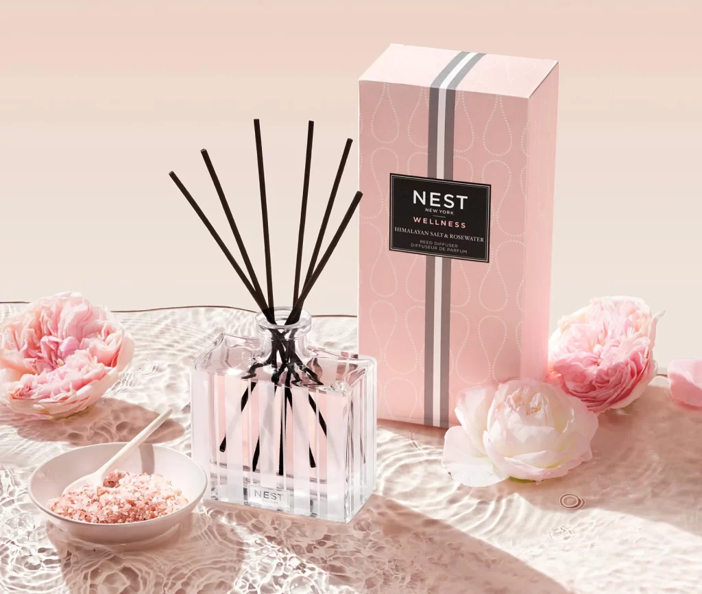 Nest New York Himalayan Salt Rosewater Diffuser Packaging