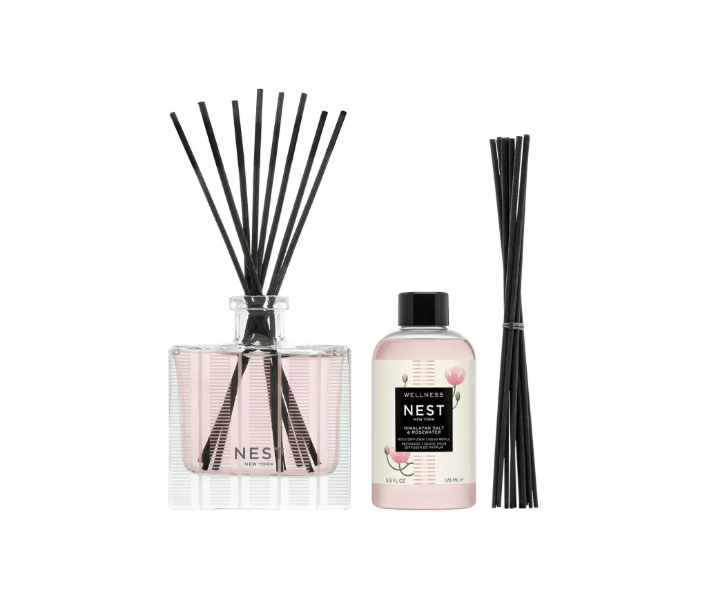 Nest New York Himalayan Salt Rosewater Liquid Diffuser Packaging