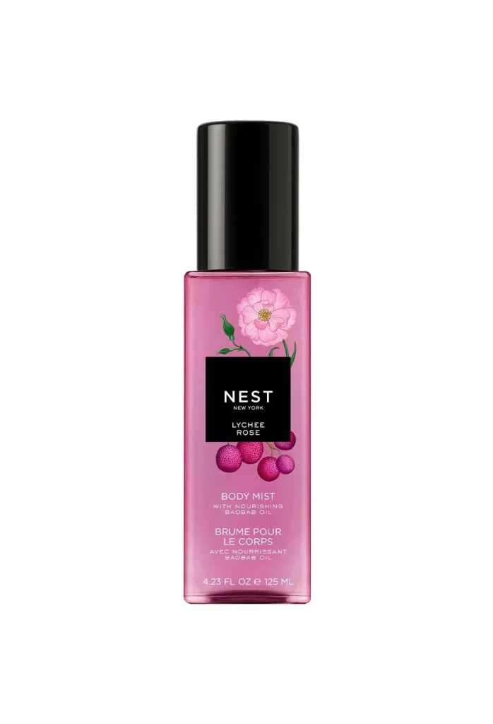 Nest New York Lychee Rose Body Mist Packaging