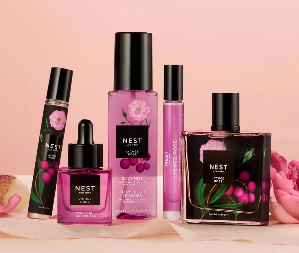 Nest New York Lychee Rose Body Mist Packaging