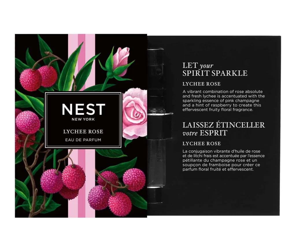 Nest New York Lychee Rose Eau de Parfum Packaging