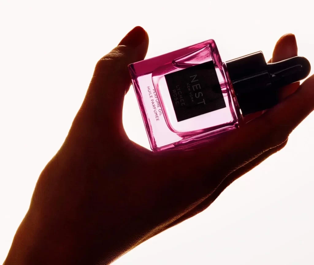 Nest New York Lychee Rose Perfume Oil Packaging