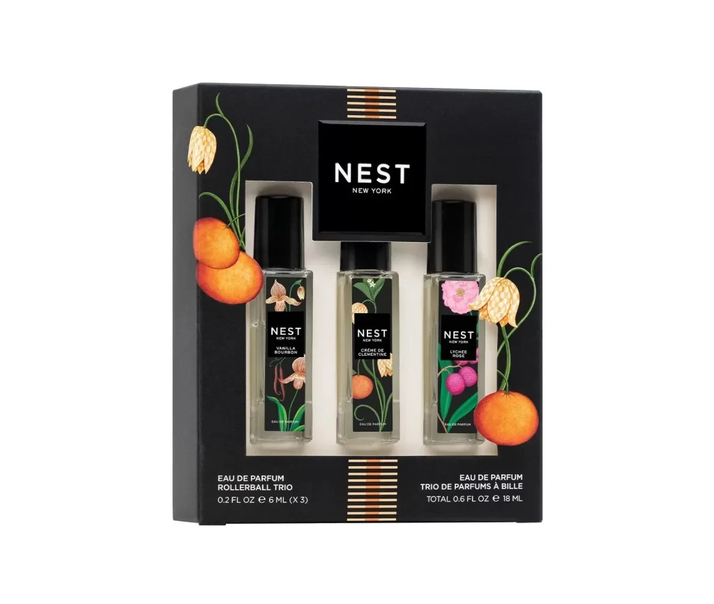 Nest New York Mini Rollerball Gift Set Packaging