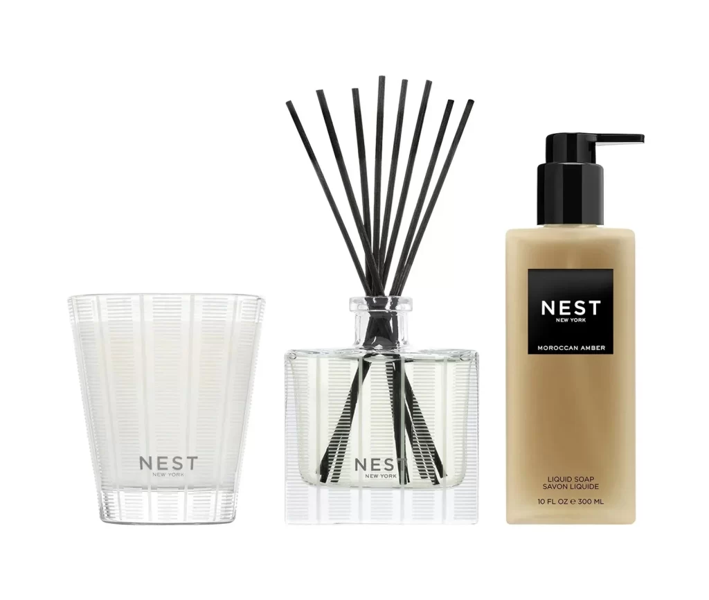 Nest New York Moroccan Amber Essentials Set Packaging