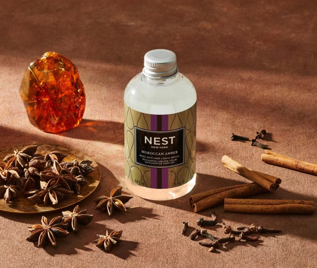 Nest New York Moroccan Amber Liquid Diffuser Packaging