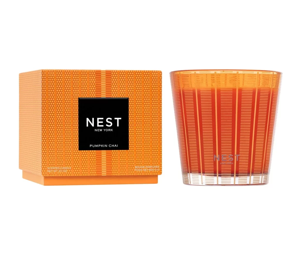 Nest New York Pumpkin Chai 3-Wick Candle Packaging