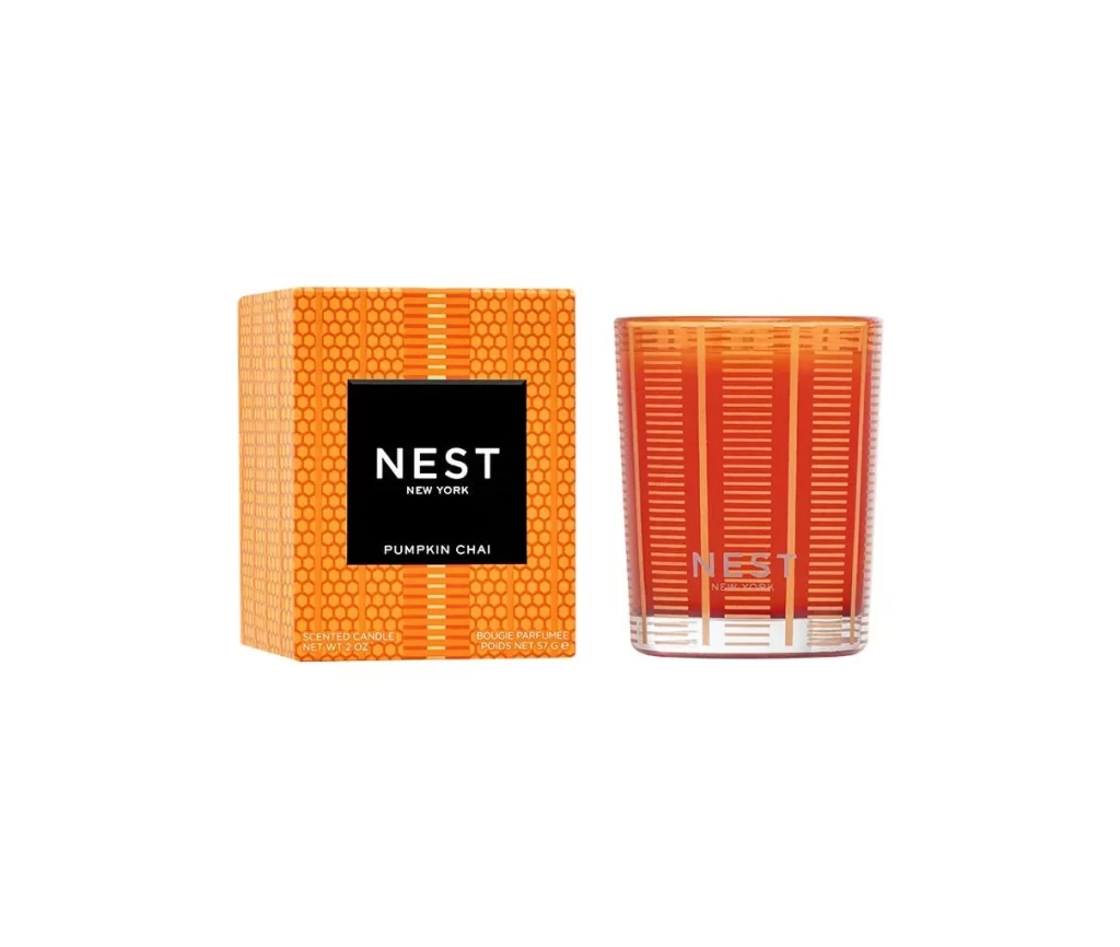 Nest New York Pumpkin Chai Votive Candle Packaging