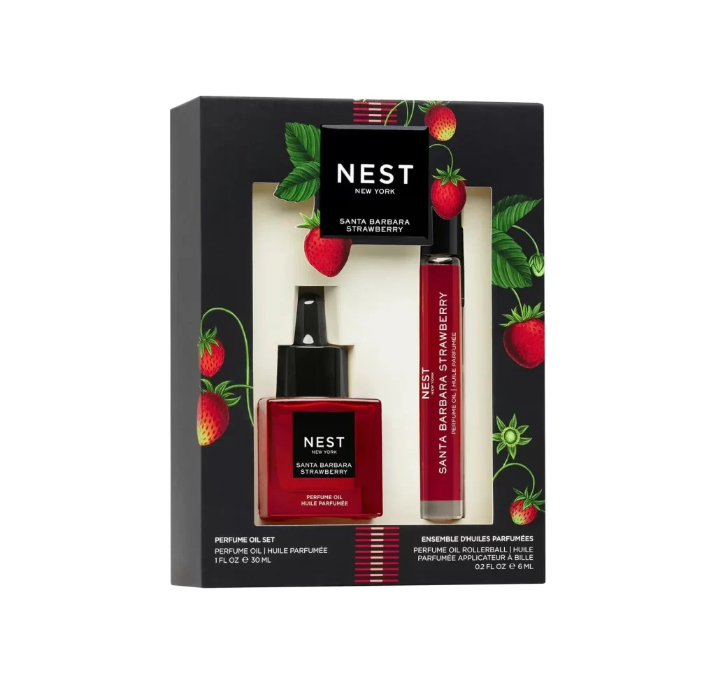 Nest New York Santa Barbara Strawberry Perfume Oil Packaging