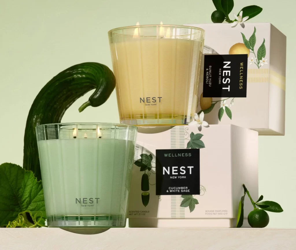 Nest New York Serenity Sunshine 3-Wick Wellness 3-Wick Candle Packaging