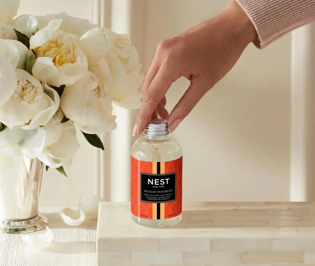 Nest New York Sicilian Tangerine Liquid Diffuser Packaging