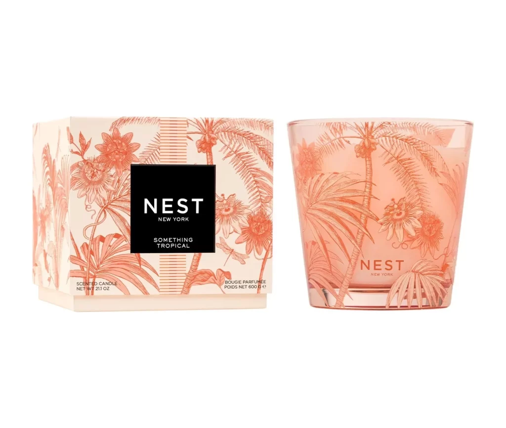 Nest New York Something Tropical Decorative 3-Wick Candle Packaging