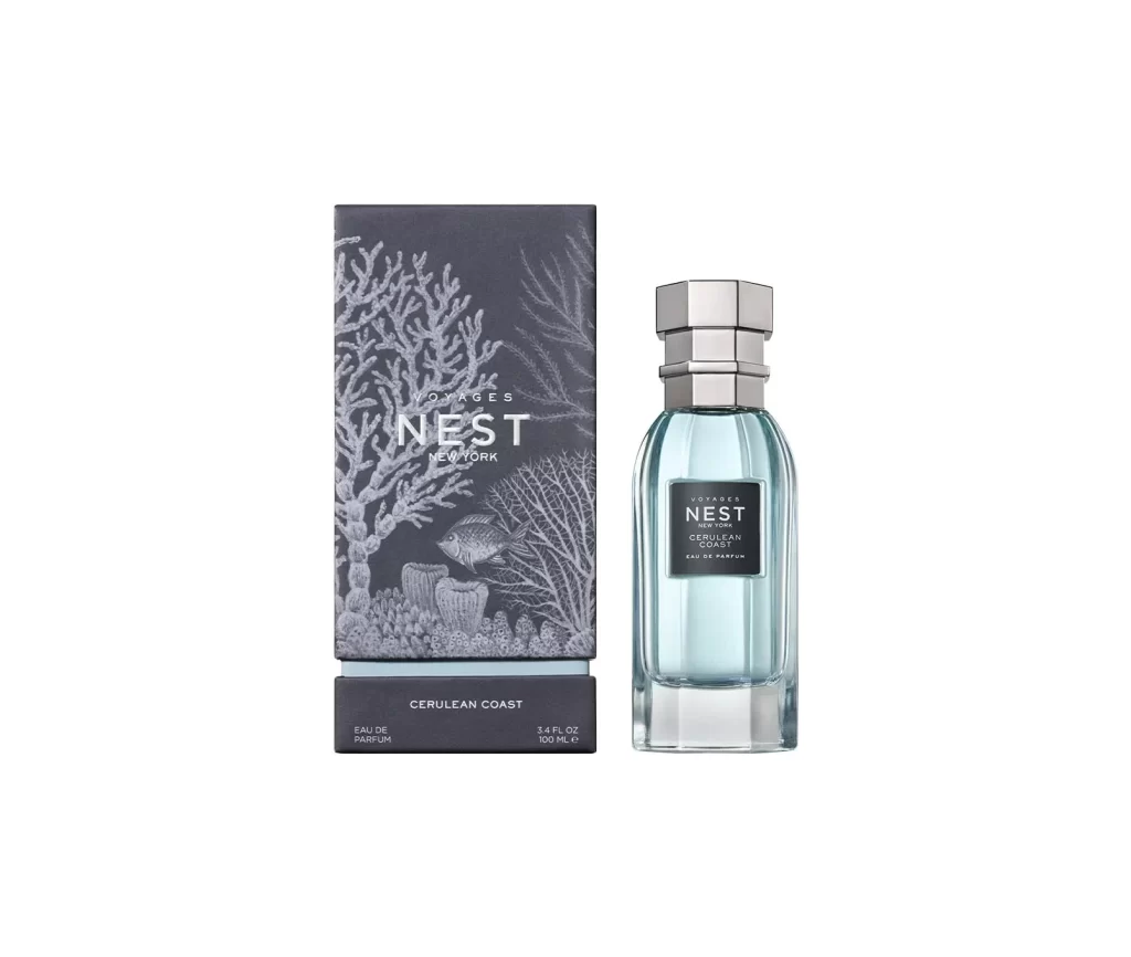 Nest New York VOYAGES Cerulean Coast Eau de Parfum Packaging