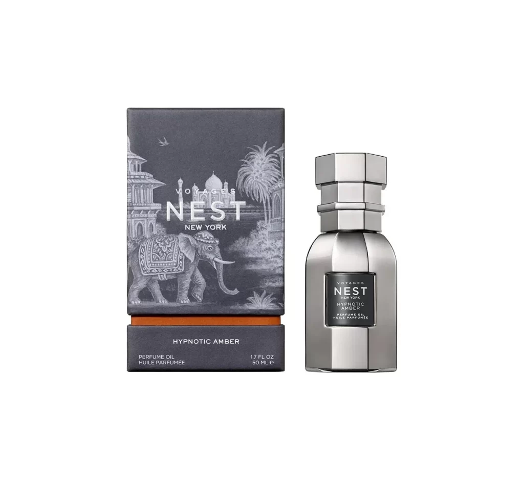 Nest New York VOYAGES Hypnotic Amber Perfume Oil Packaging