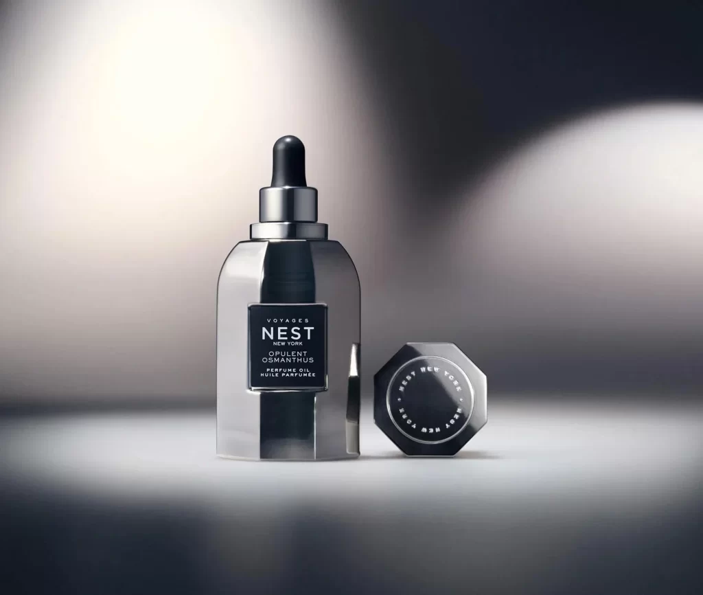 Nest New York VOYAGES Opulent Osmanthus Perfume Oil Packaging