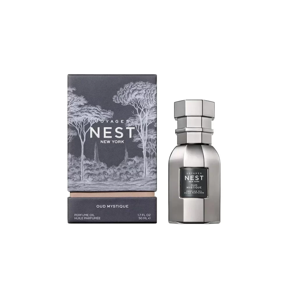 Nest New York VOYAGES Oud Mystique Perfume Oil Packaging