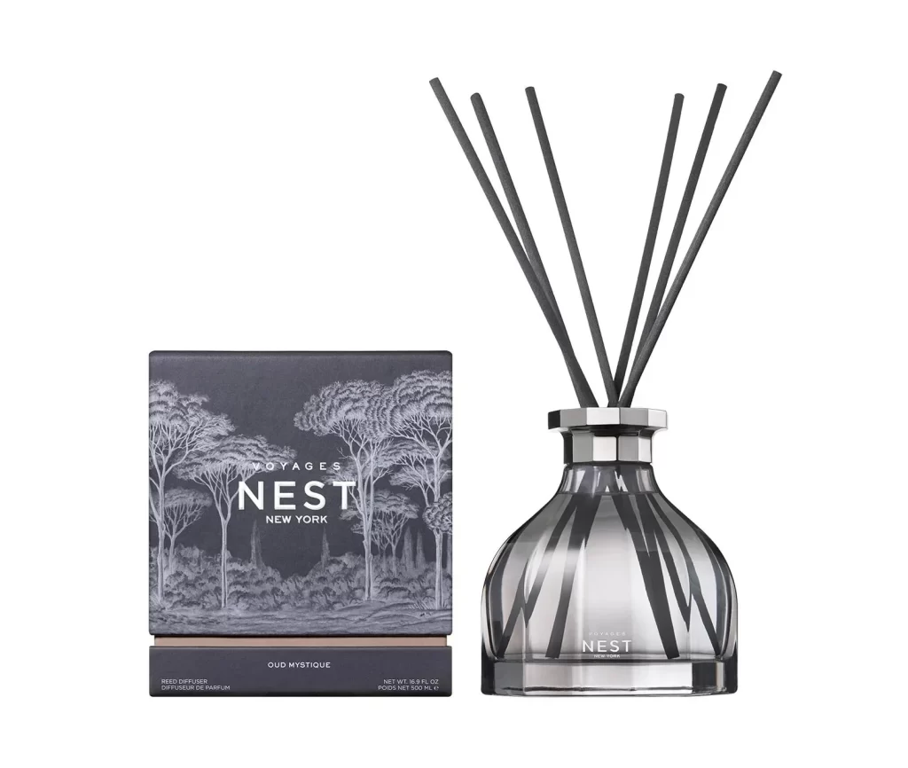 Nest New York VOYAGES Oud Mystique Diffuser Packaging