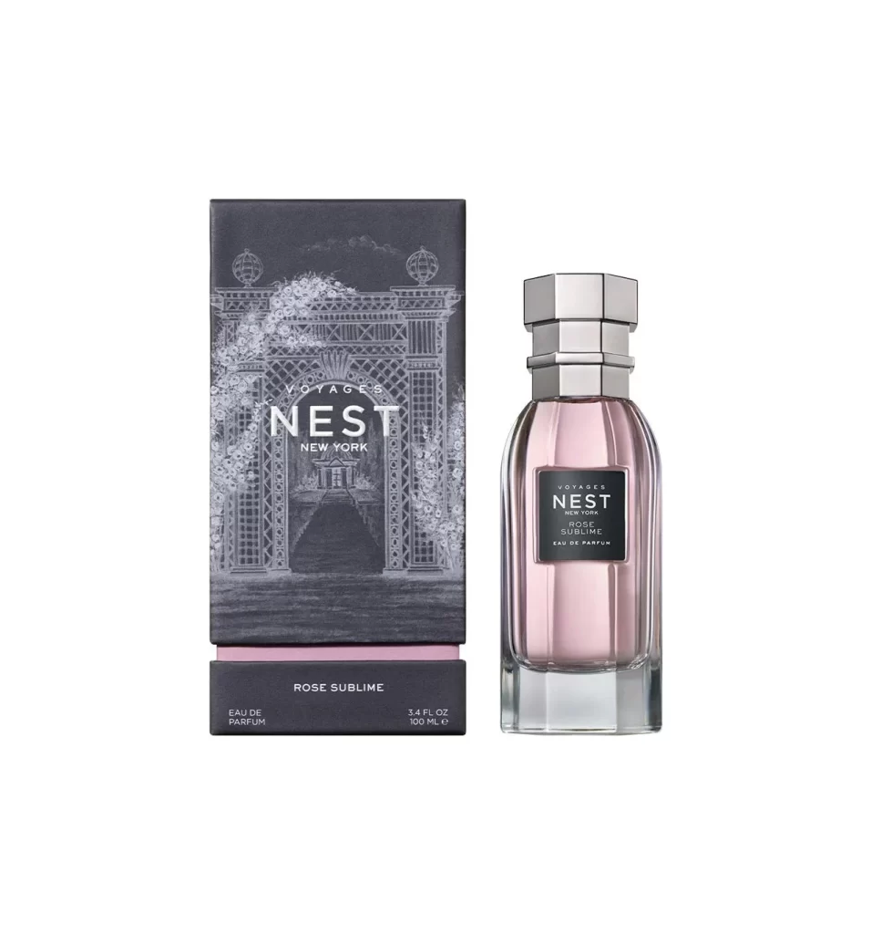 Nest New York VOYAGES Rose Sublime Eau de Parfum Packaging