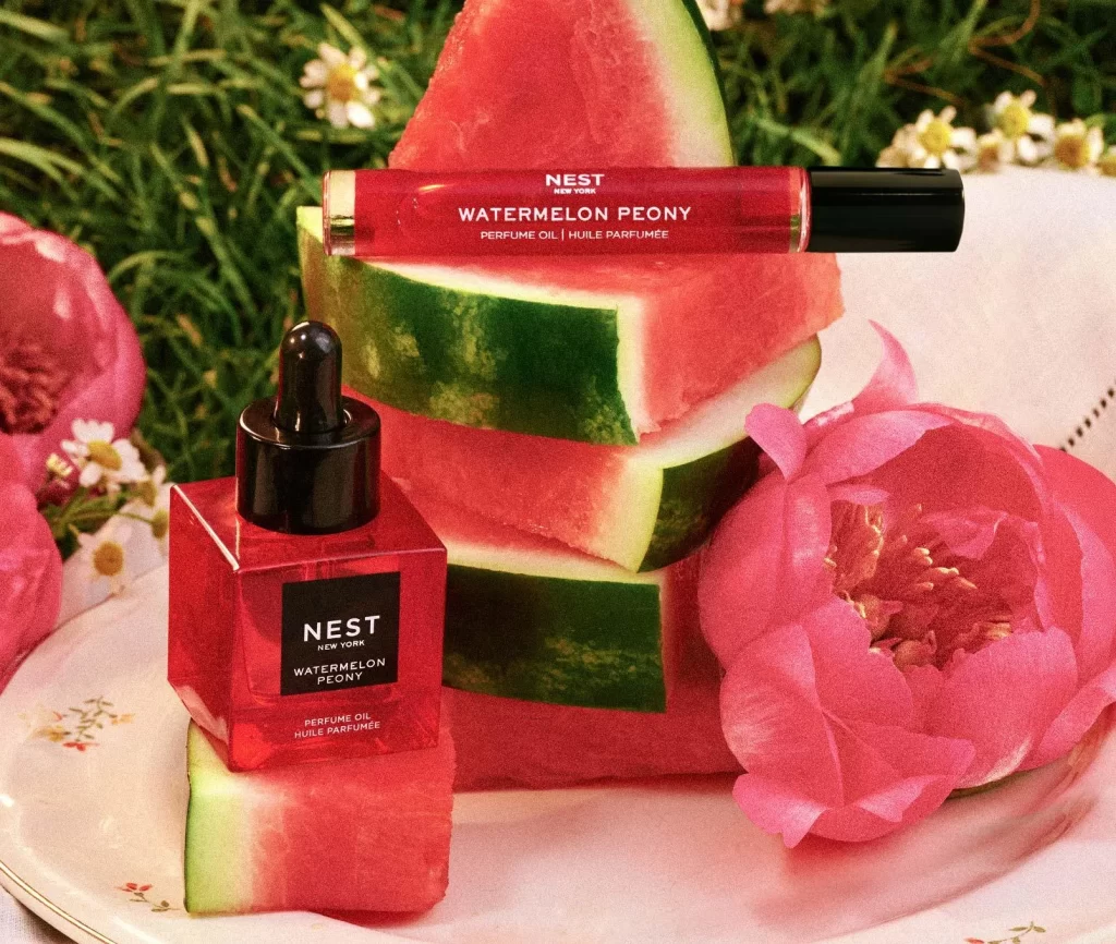 Nest New York Watermelon Peony Perfume Oil Packaging