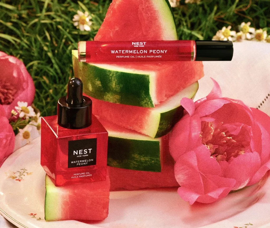 Nest New York Watermelon Peony Perfume Oil Packaging