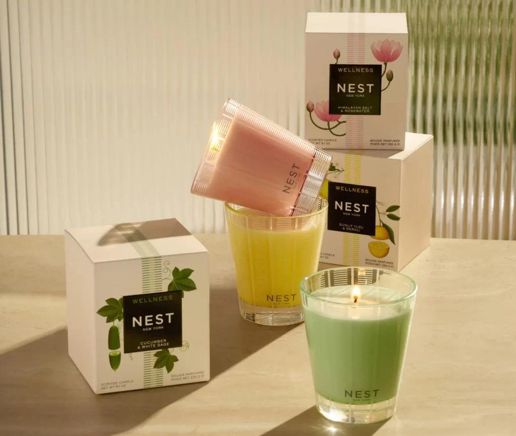 Nest New York Wellness Classic Candle Packaging