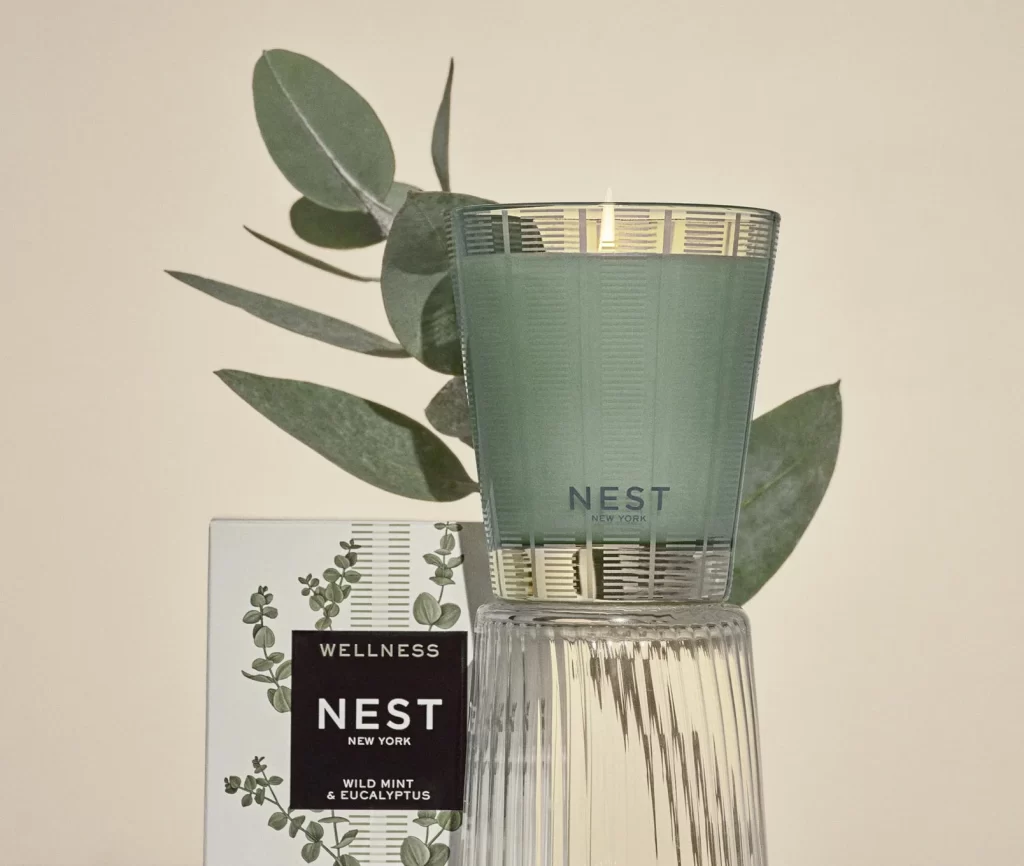Nest New York Wild Mint Eucalyptus Essentials Set Packaging