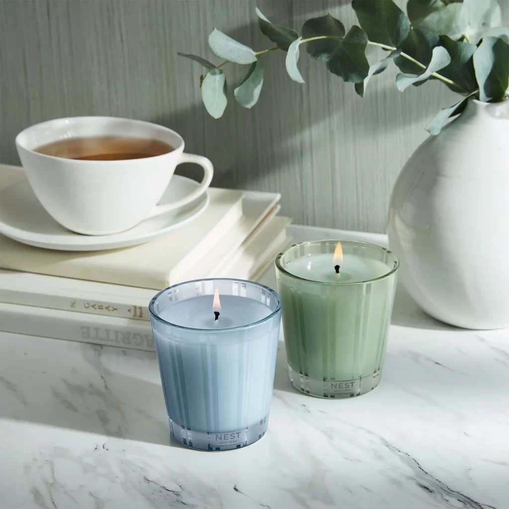 Nest New York Wild Mint Eucalyptus Petite Candle Packaging