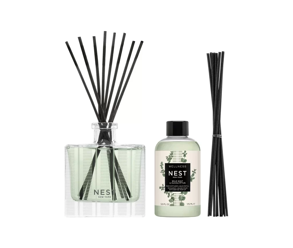 Nest New York Wild Mint Eucalyptus Liquid Diffuser Packaging
