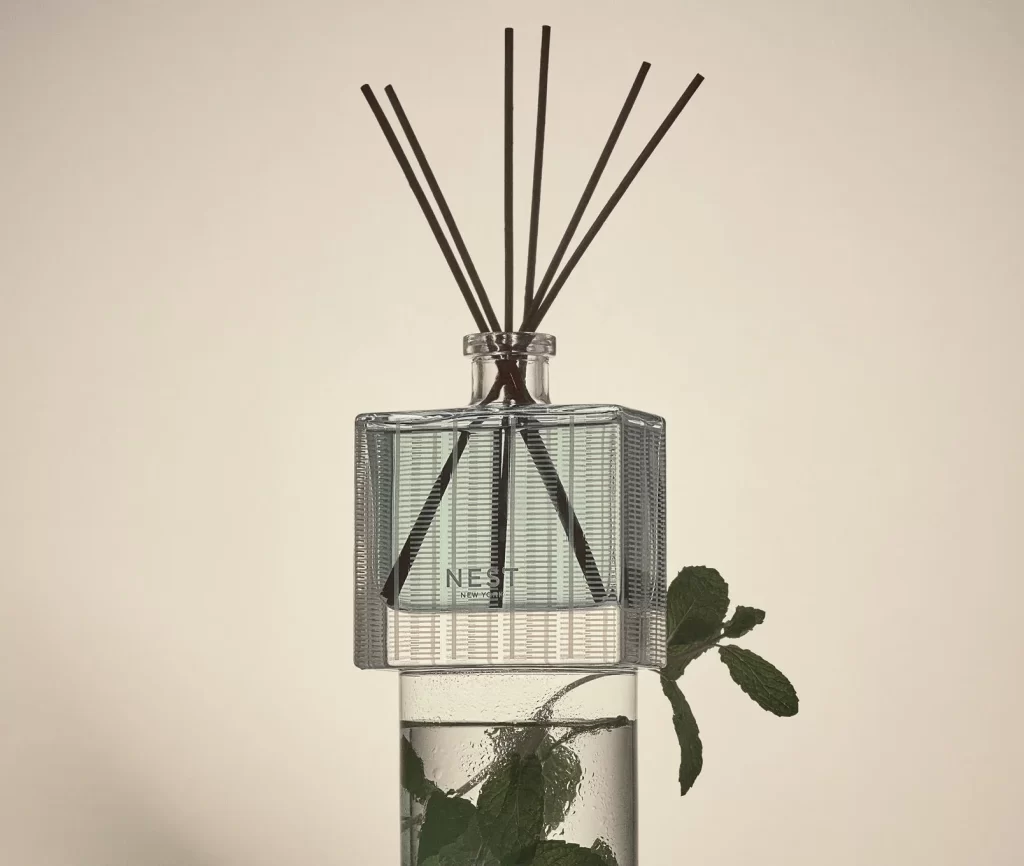 Nest New York Wild Mint Eucalyptus Liquid Diffuser Packaging