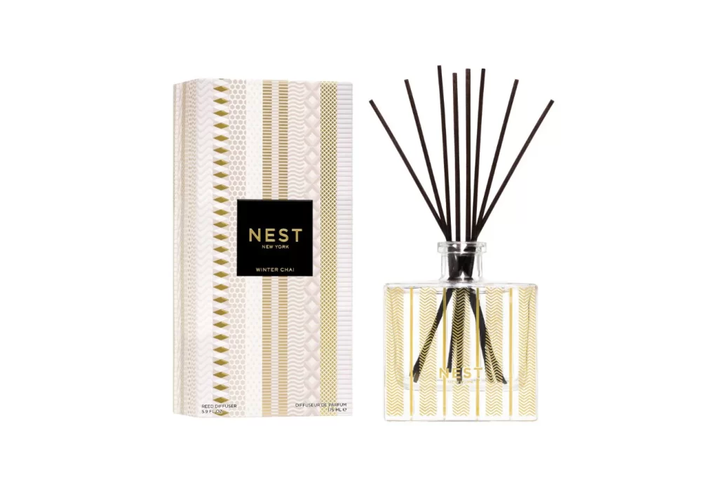 Nest New York Winter Chai Diffuser Packaging