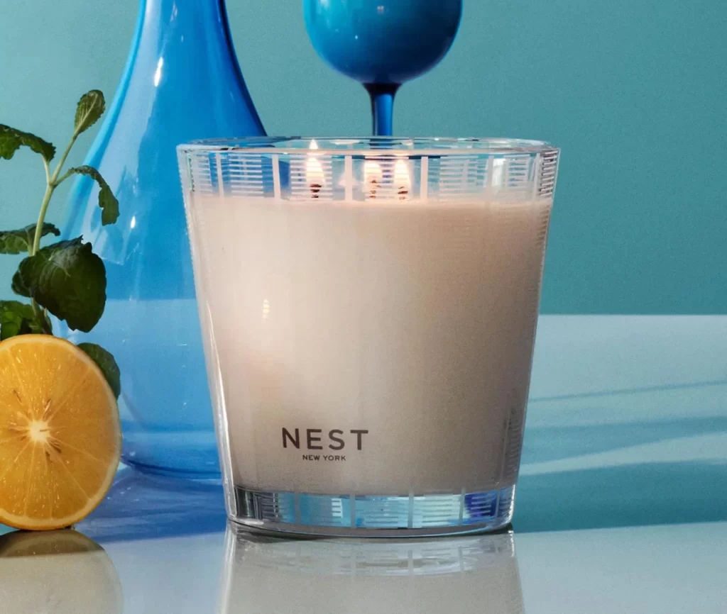 Nest New York Amalfi Lemon Mint 3-Wick Candle Packaging