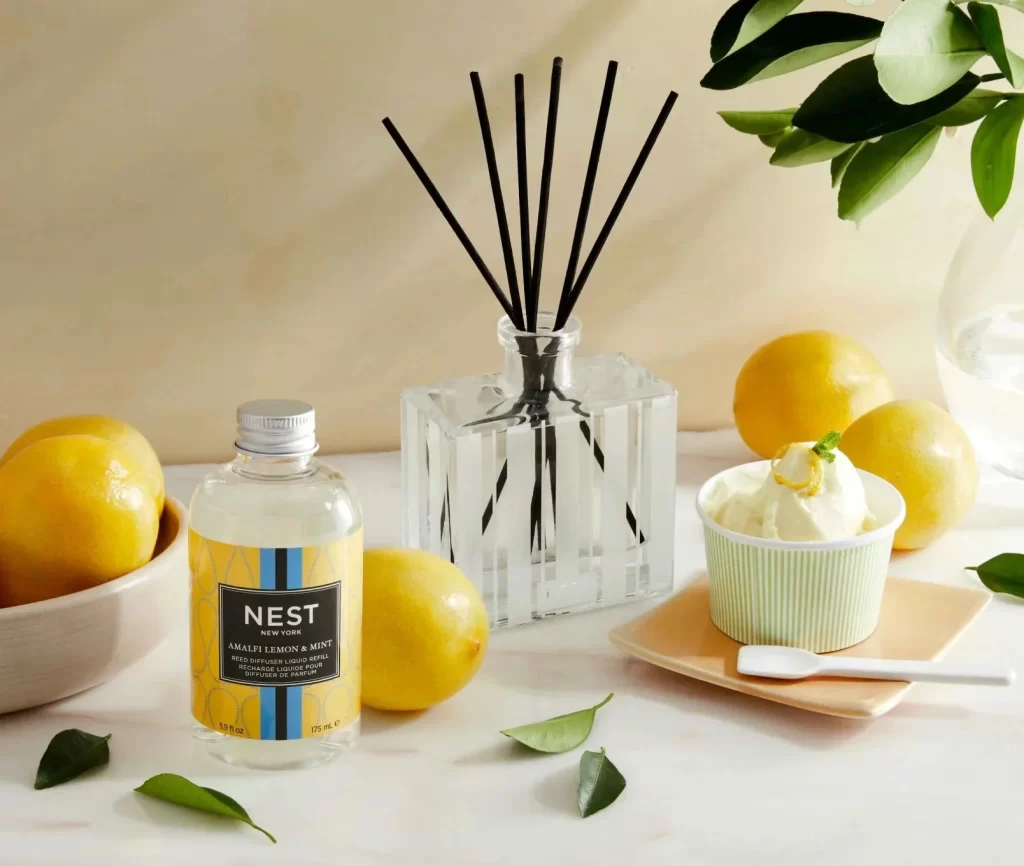 Nest New York Amalfi Lemon Mint Liquid Diffuser Packaging