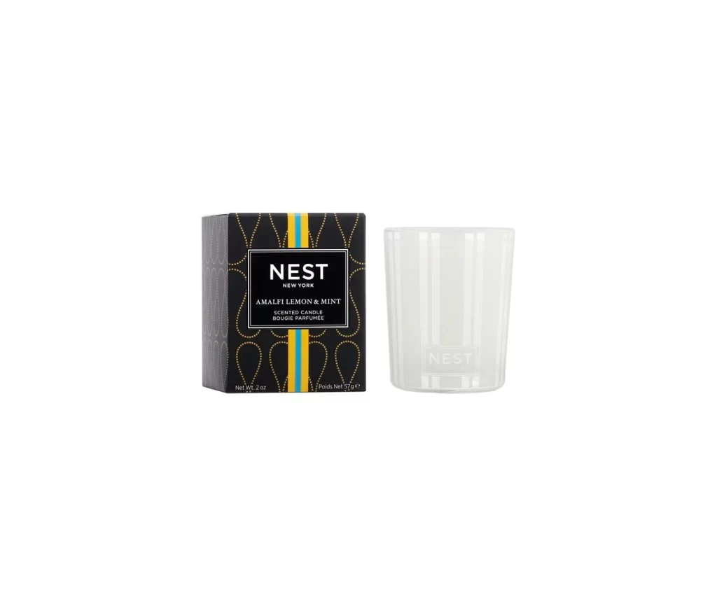 Nest New York Amalfi Lemon Mint Votive Candle Packaging