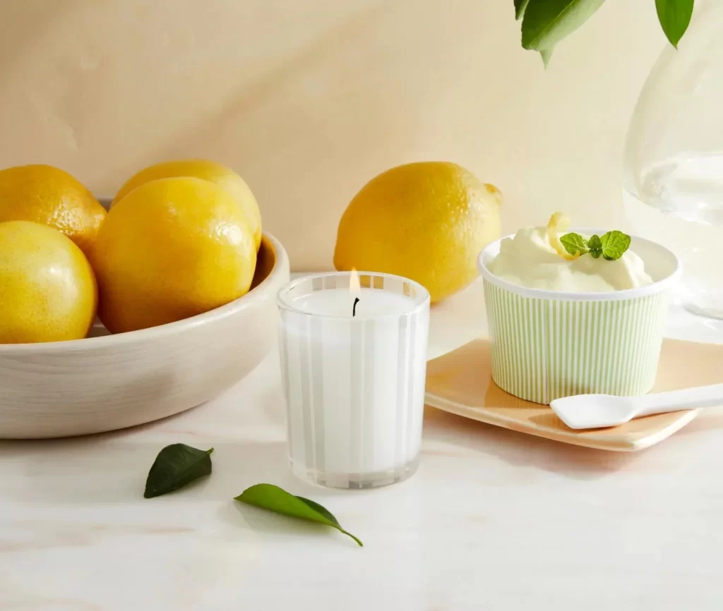 Nest New York Amalfi Lemon Mint Votive Candle Packaging