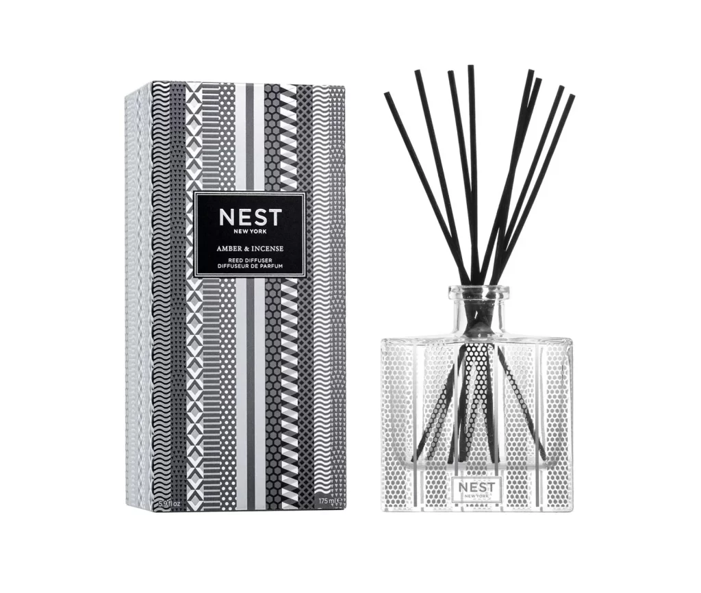 Nest New York Amber Incense Diffuser Packaging