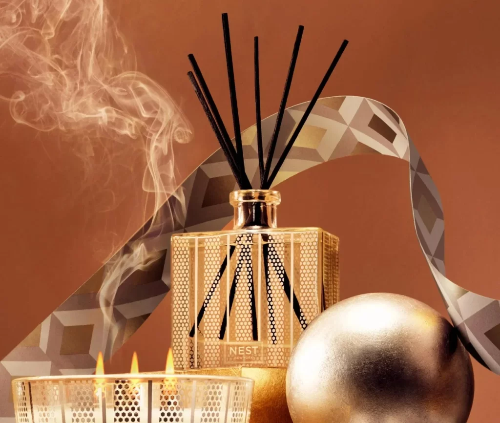 Nest New York Amber Incense Diffuser Packaging