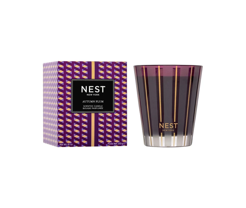 Nest New York Autumn Plum Classic Candle Packaging