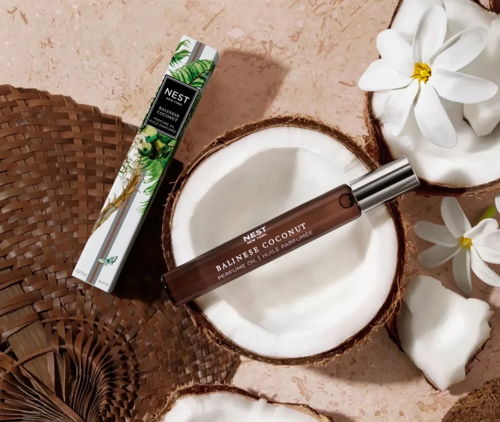 Nest New York Balinese Coconut Perfume Oil Packaging