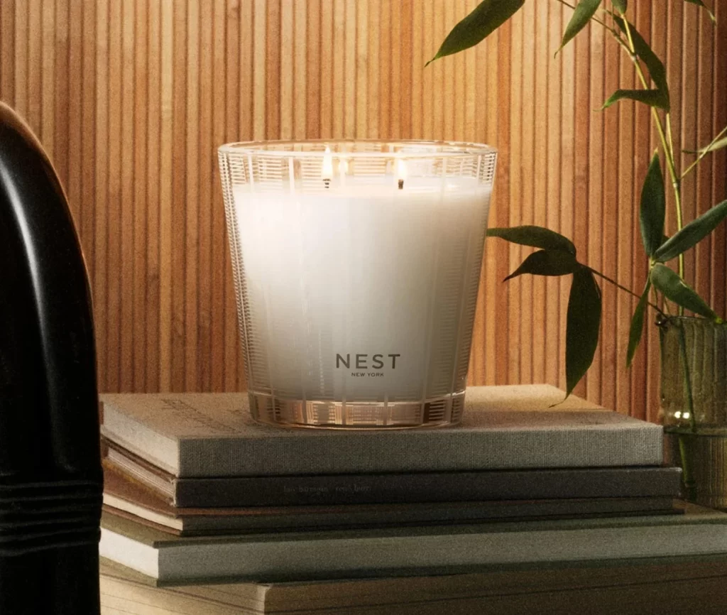 Nest New York Bamboo 3-Wick Candle Packaging