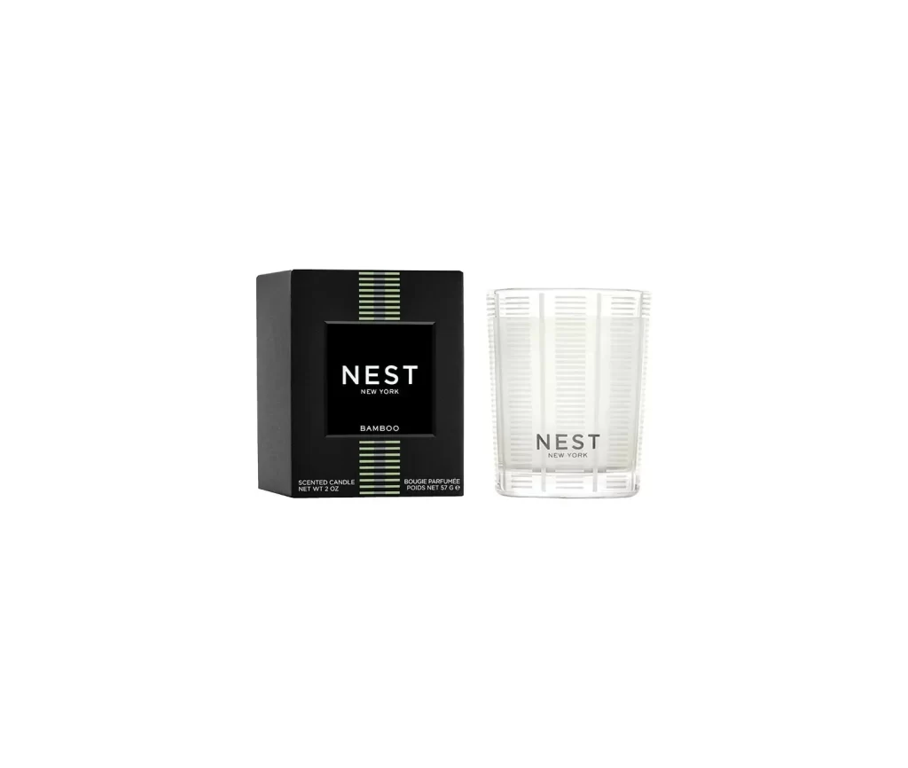 Nest New York Bamboo Votive Candle Packaging