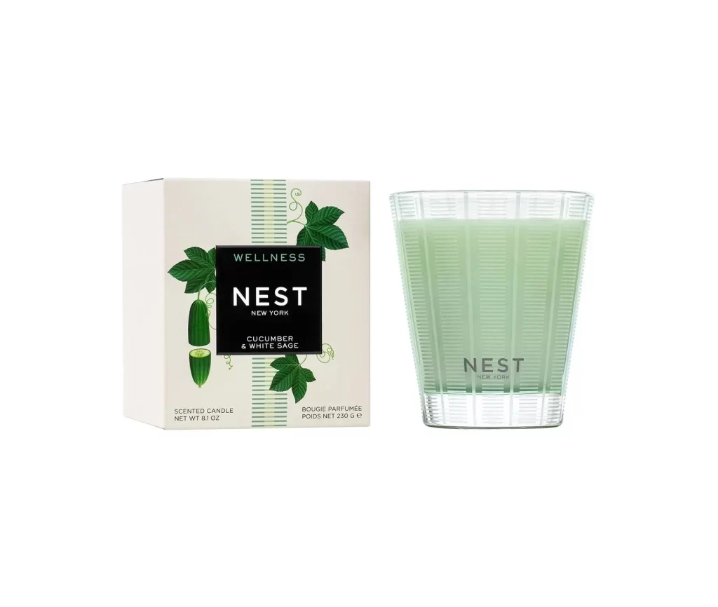 Nest New York Cucumber White Sage Classic Candle Packaging