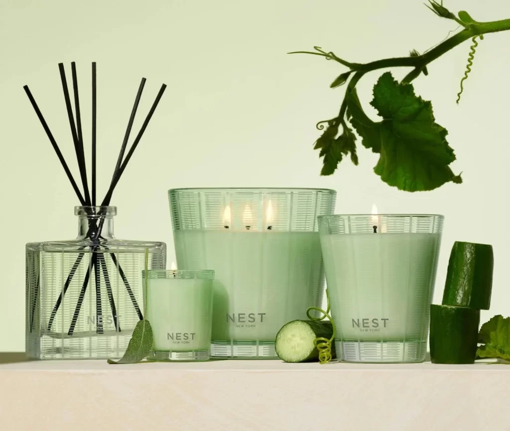 Nest New York Cucumber White Sage Votive Candle Packaging