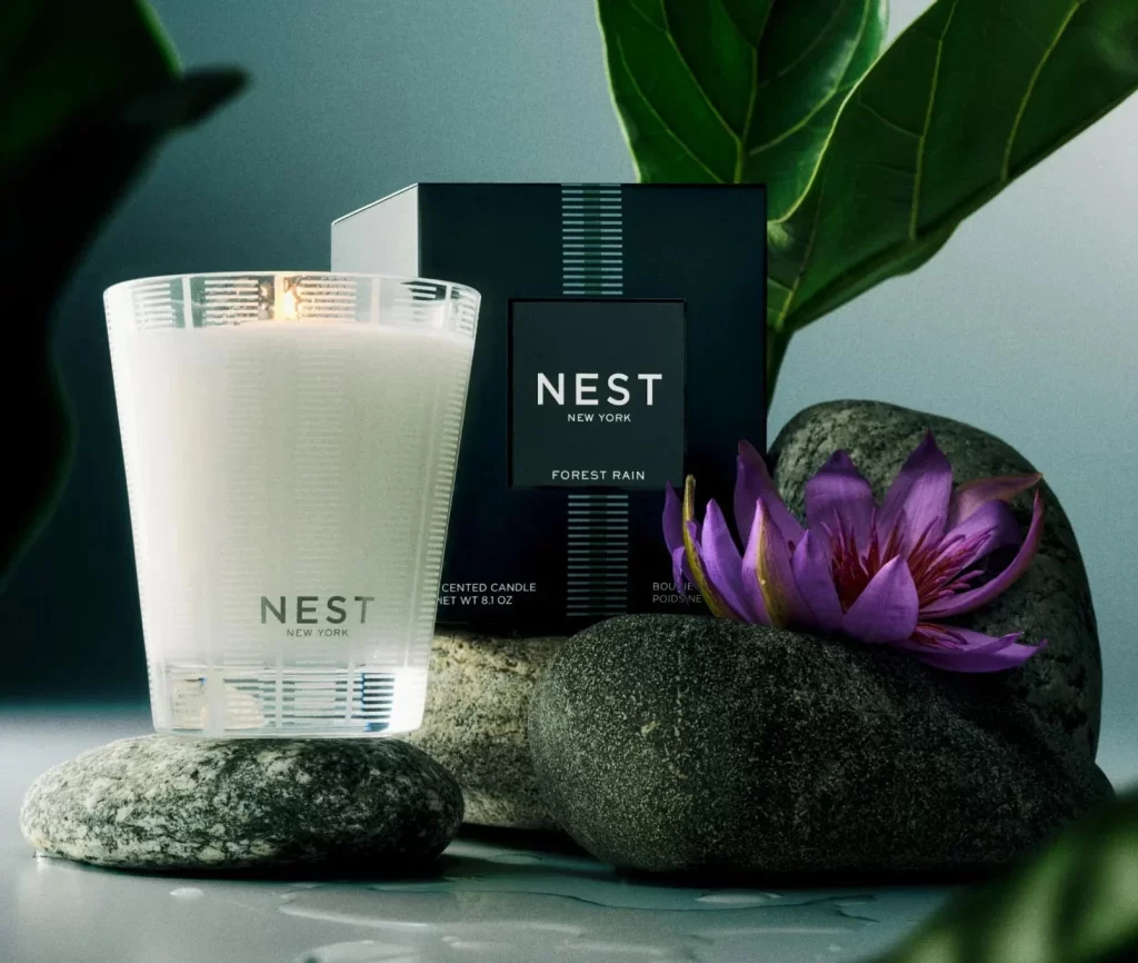 Nest New York Forest Rain Classic Candle Packaging