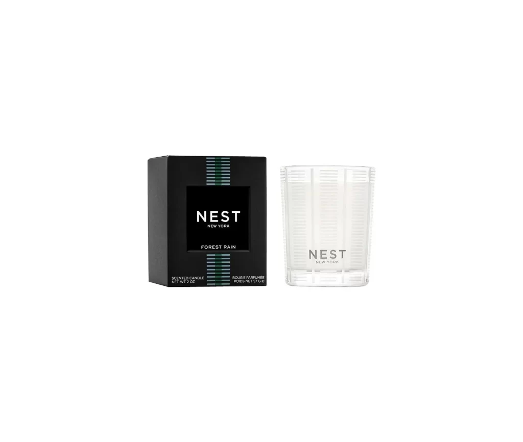 Nest New York Forest Rain Votive Candle Packaging