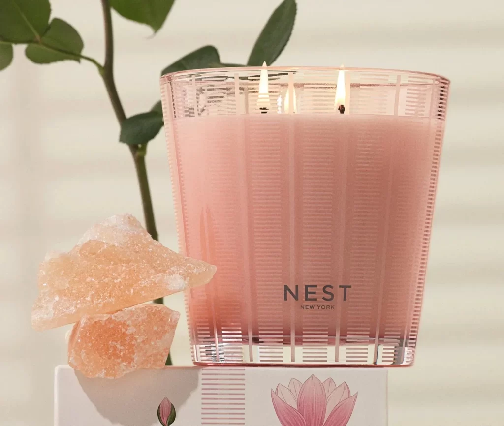 Nest New York Himalayan Salt Rosewater 3-Wick Candle Packaging