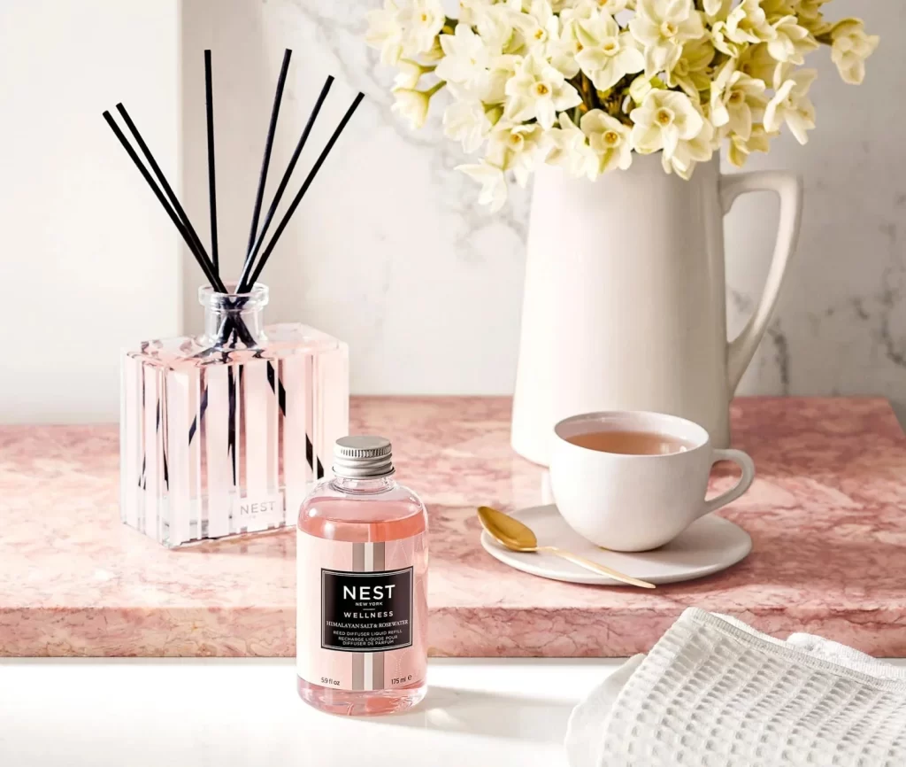 Nest New York Himalayan Salt Rosewater Liquid Diffuser Packaging